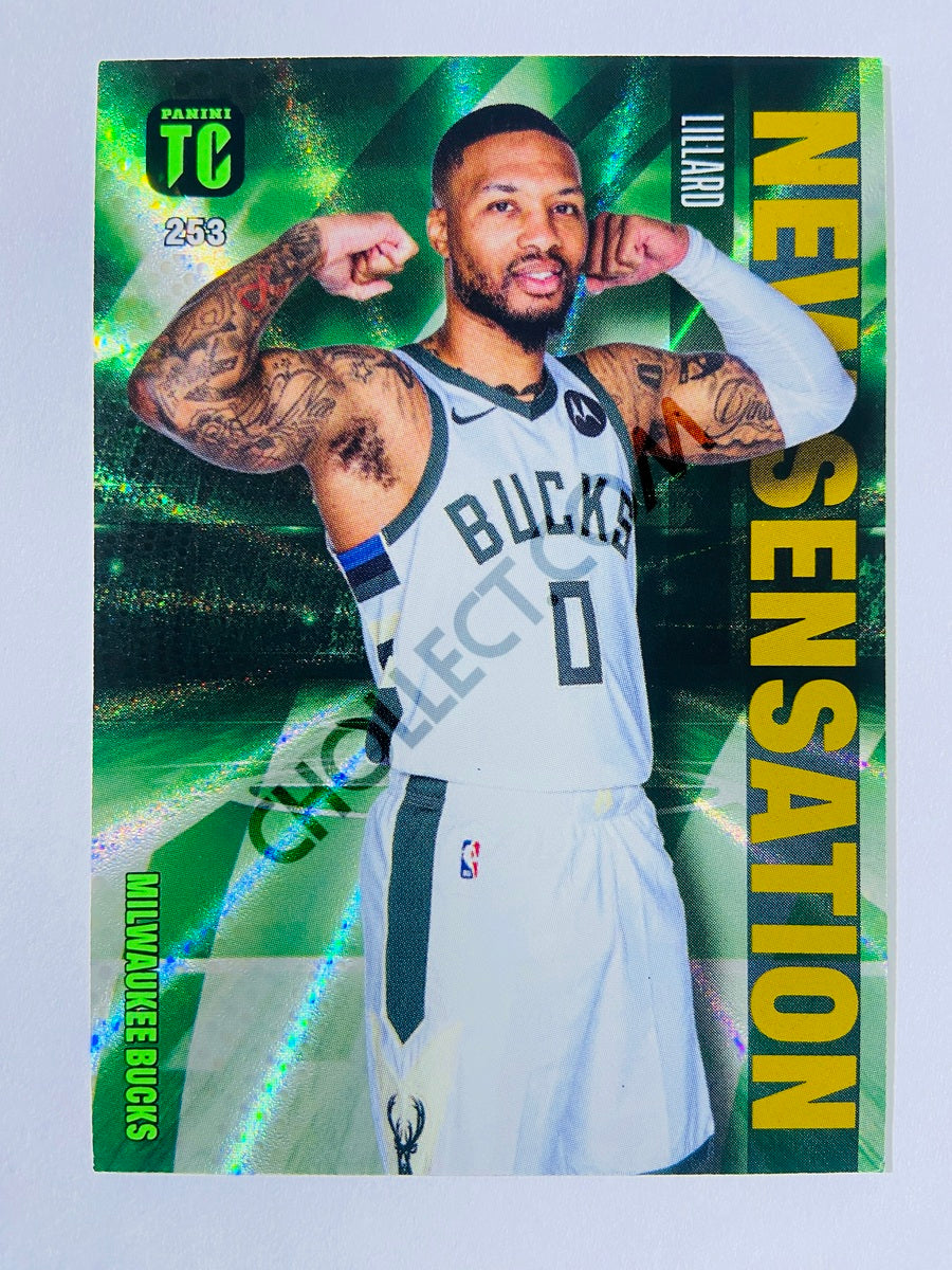 Damian Lillard - Milwaukee Bucks 2023-24 Panini Top Class New Sensation #253