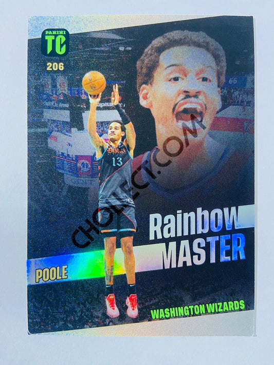 Jordan Poole – Washington Wizards 2023-24 Panini Top Class Rainbow Master #206