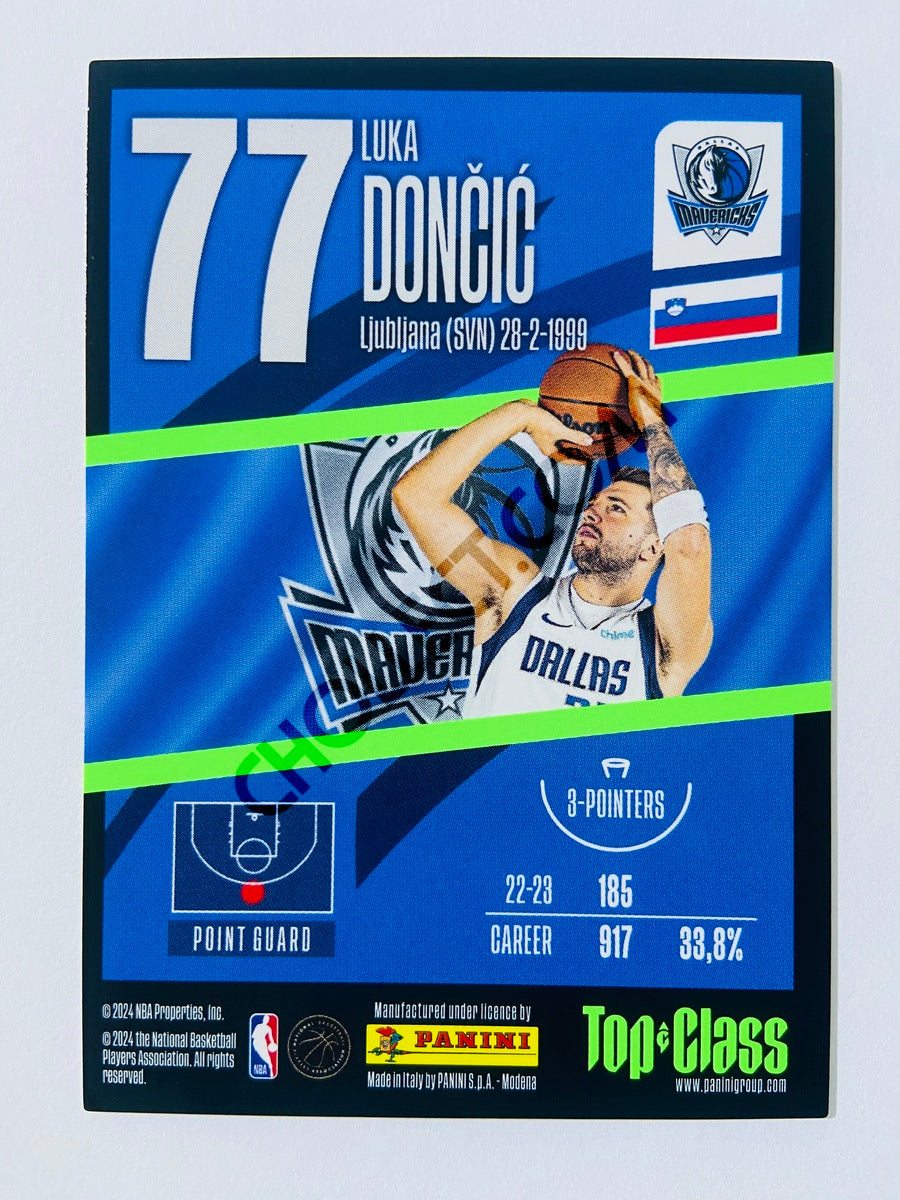 Luka Doncic - Dallas Mavericks 2023-24 Panini Top Class Rainbow Master #207