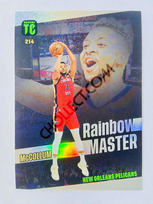 CJ McCollum - New Orleans Pelicans 2023-24 Panini Top Class Rainbow Master #214