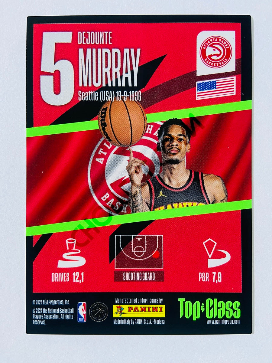 Dejounte Murray - Atlanta Hawks 2023-24 Panini Top Class Supersonic #137