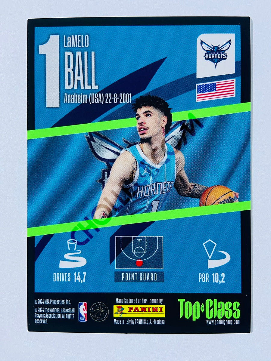 LaMelo Ball – Charlotte Hornets 2023-24 Panini Top Class Supersonic #140