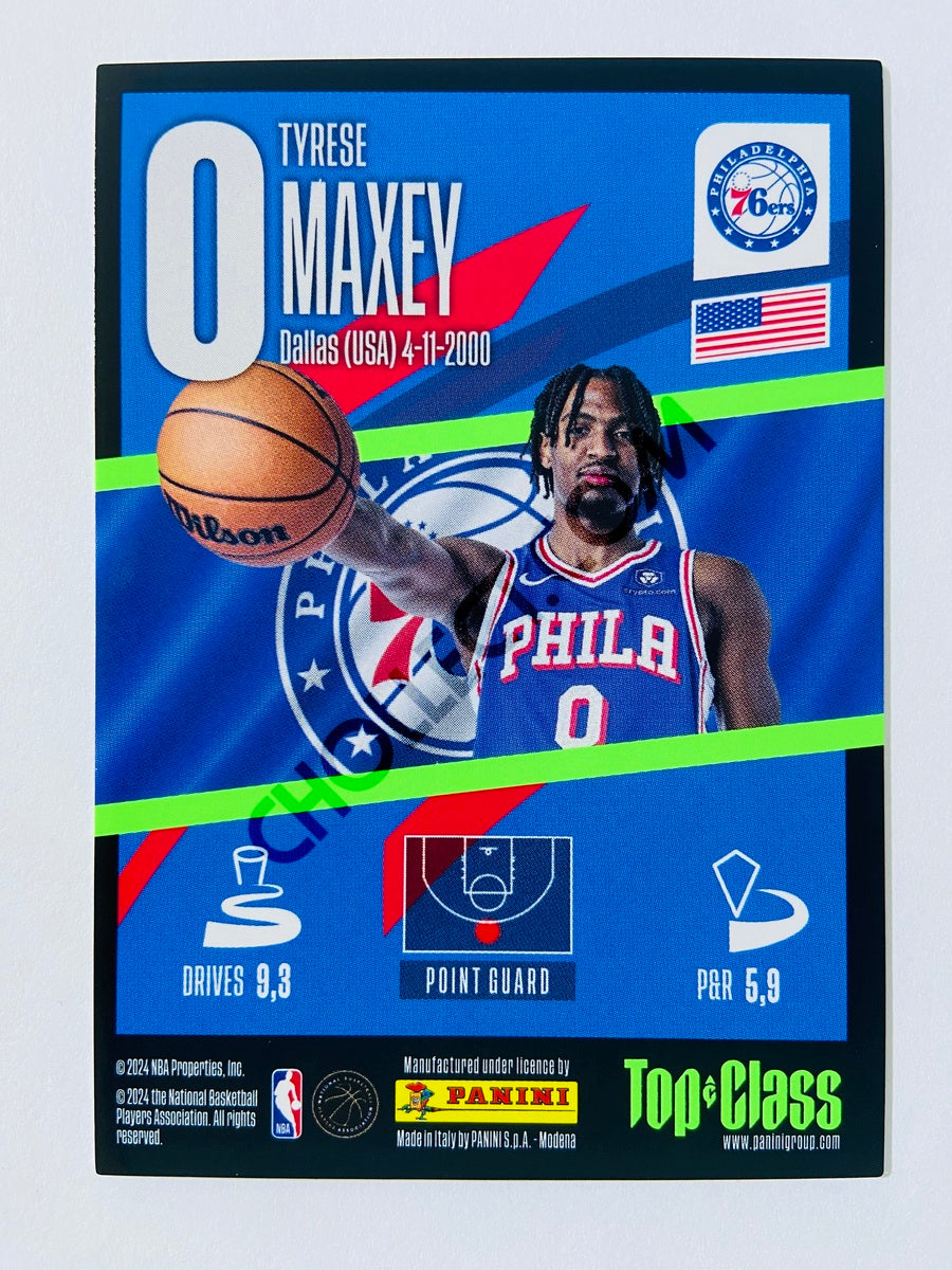 Tyrese Maxey - Philadelphia 76ers 2023-24 Panini Top Class Supersonic #148