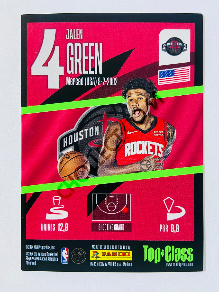 Jalen Green - Houston Rockets 2023-24 Panini Top Class Supersonic #152