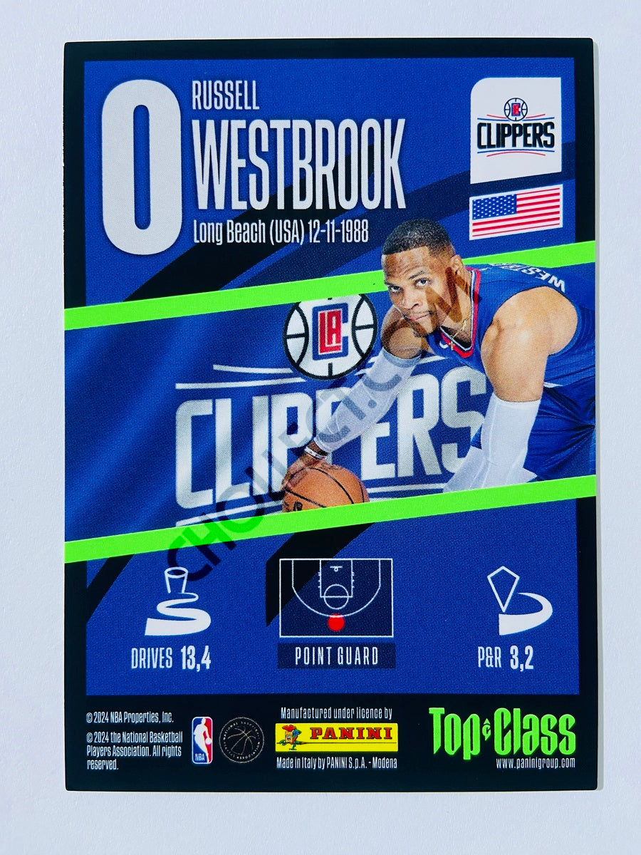 Russell Westbrook - Los Angeles Clippers 2023-24 Panini Top Class Supersonic #154