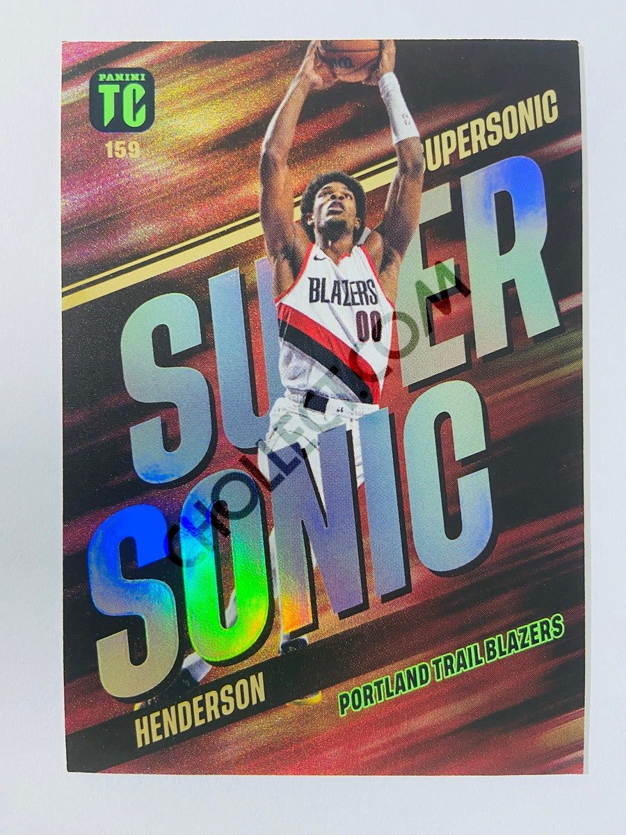 Scoot Henderson - Portland Trail Blazers 2023-24 Panini Top Class Supersonic #159