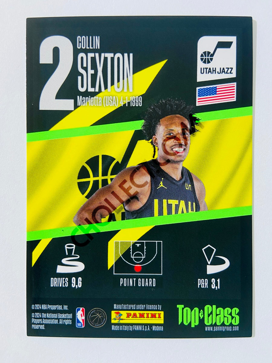 Collin Sexton - Utah Jazz 2023-24 Panini Top Class Supersonic #162