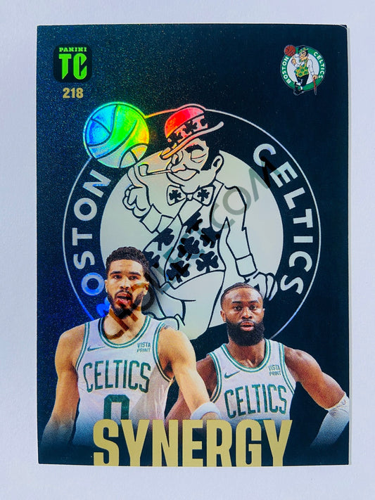 Jayson Tatum / Jaylen Brown - Boston Celtics 2023-24 Panini Top Class Synergy #218