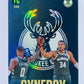 Giannis Antetokounmpo / Damian Lillard - Milwaukee Bucks 2023-24 Panini Top Class Synergy #222