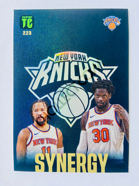 Julius Randle / Jalen Brunson - New York Knicks 2023-24 Panini Top Class Synergy #223