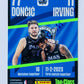 Luka Doncic / Kyrie Irving - Dallas Mavericks 2023-24 Panini Top Class Synergy #226