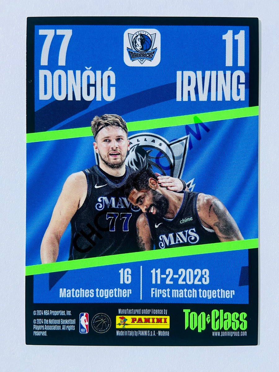 Luka Doncic / Kyrie Irving - Dallas Mavericks 2023-24 Panini Top Class Synergy #226