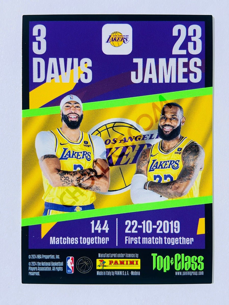 Lebron James / Anthony Davis - Los Angeles Lakers 2023-24 Panini Top Class Synergy #230