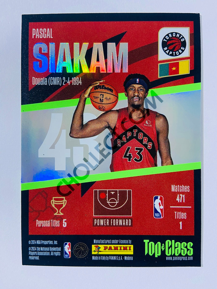 Pascal Siakam – Toronto Raptors 2023-24 Panini Top Class Winner #186