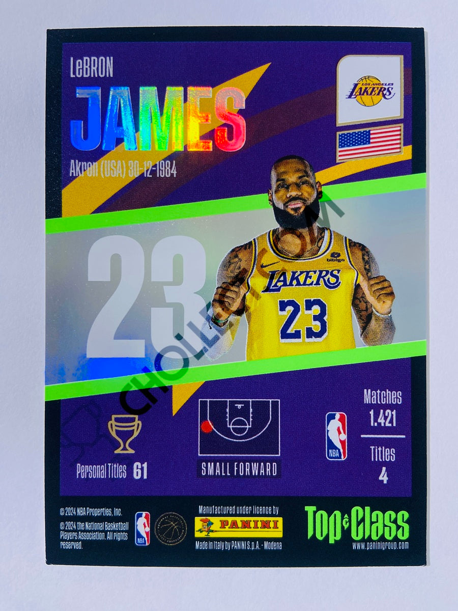 Lebron James - Los Angeles Lakers 2023-24 Panini Top Class Winner #196