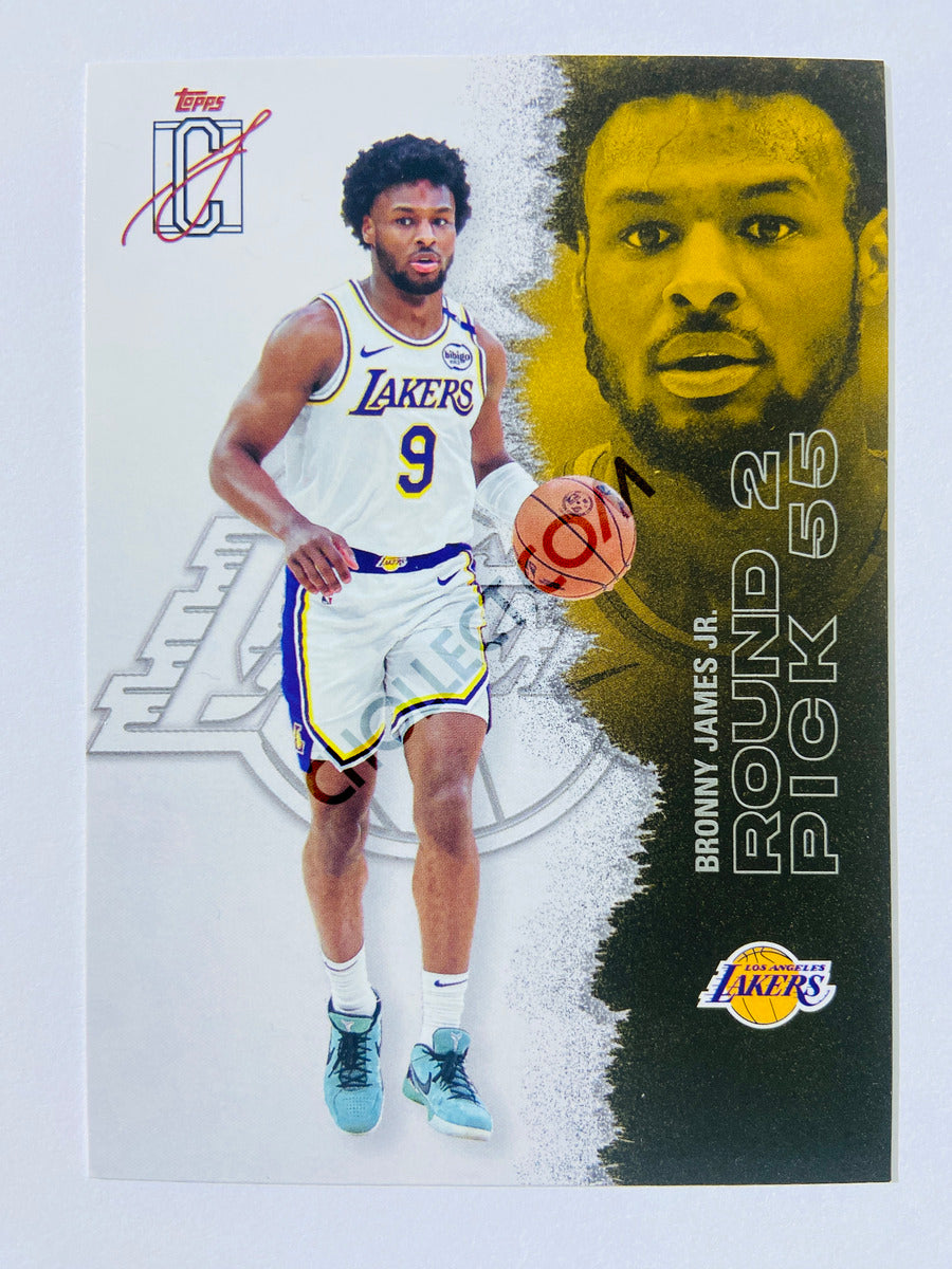 Bronny James Jr. - Los Angeles Lakers 2025-26 Topps Signature Class #1