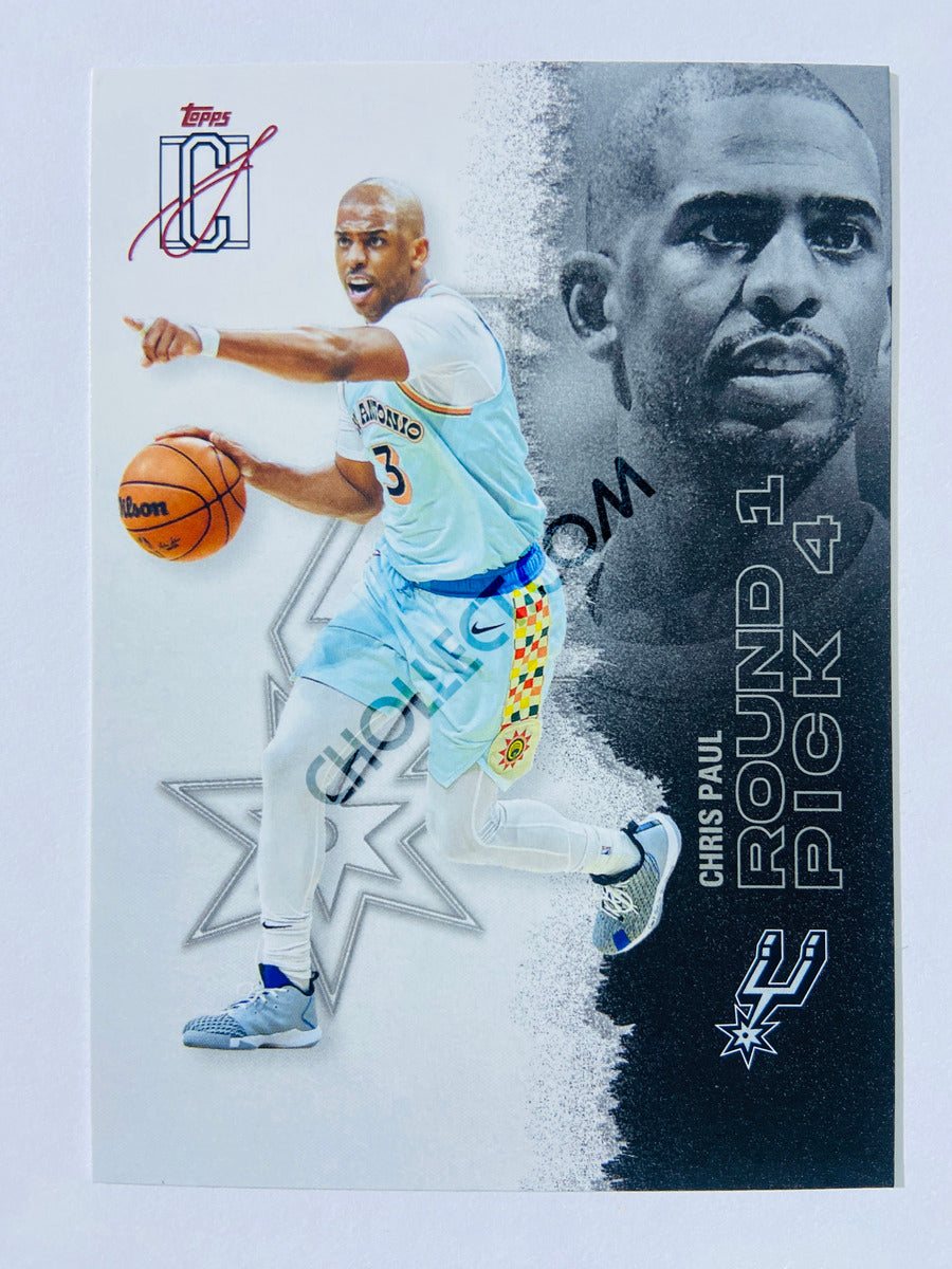 Chris Paul - San Antonio Spurs 2025-26 Topps Signature Class #2