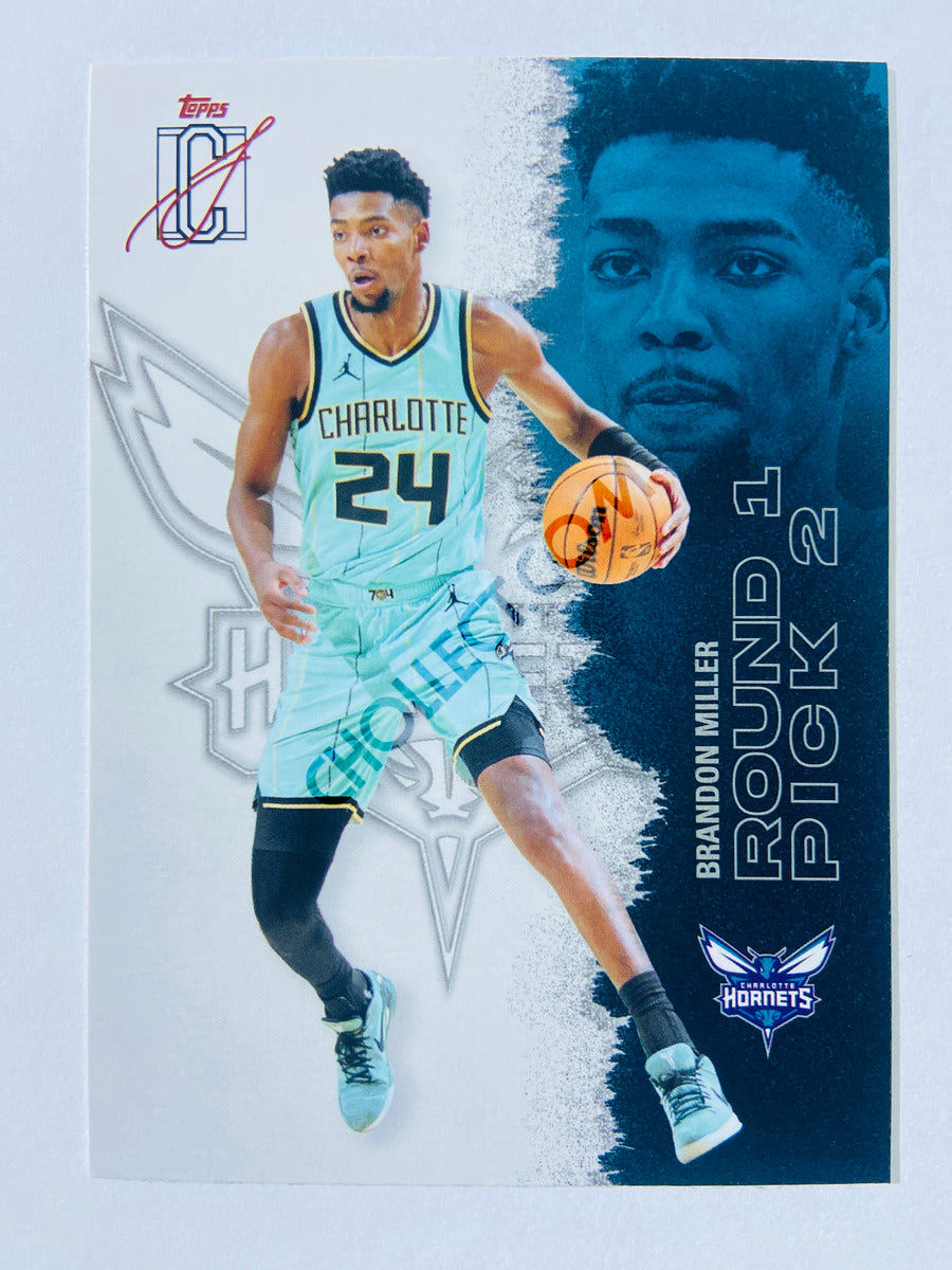 Brandon Miller - Charlotte Hornets 2025-26 Topps Signature Class #3