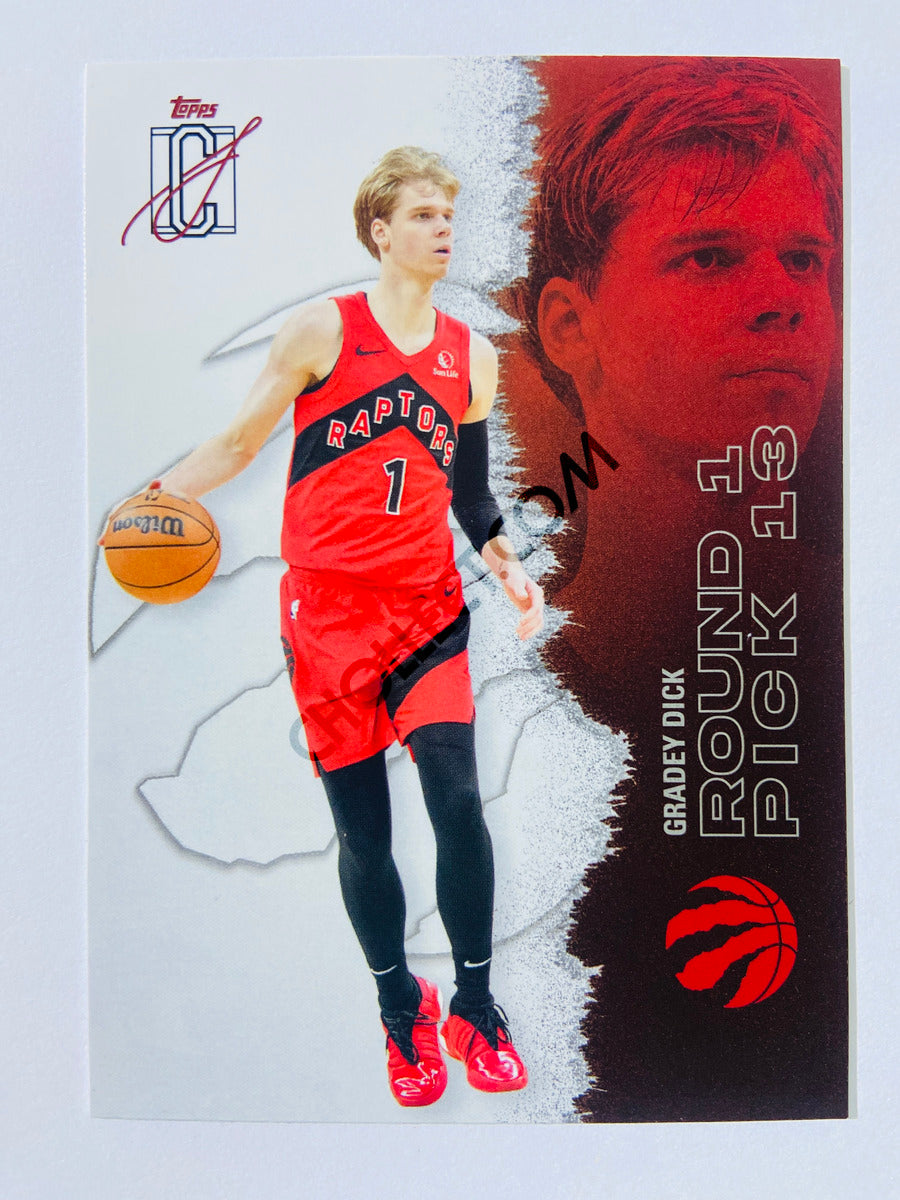 Gradey Dick - Toronto Raptors 2025-26 Topps Signature Class #6