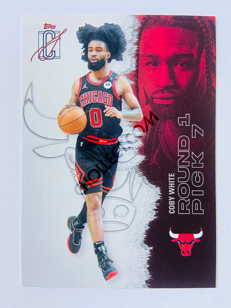 Coby White - Chicago Bulls 2025-26 Topps Signature Class #10