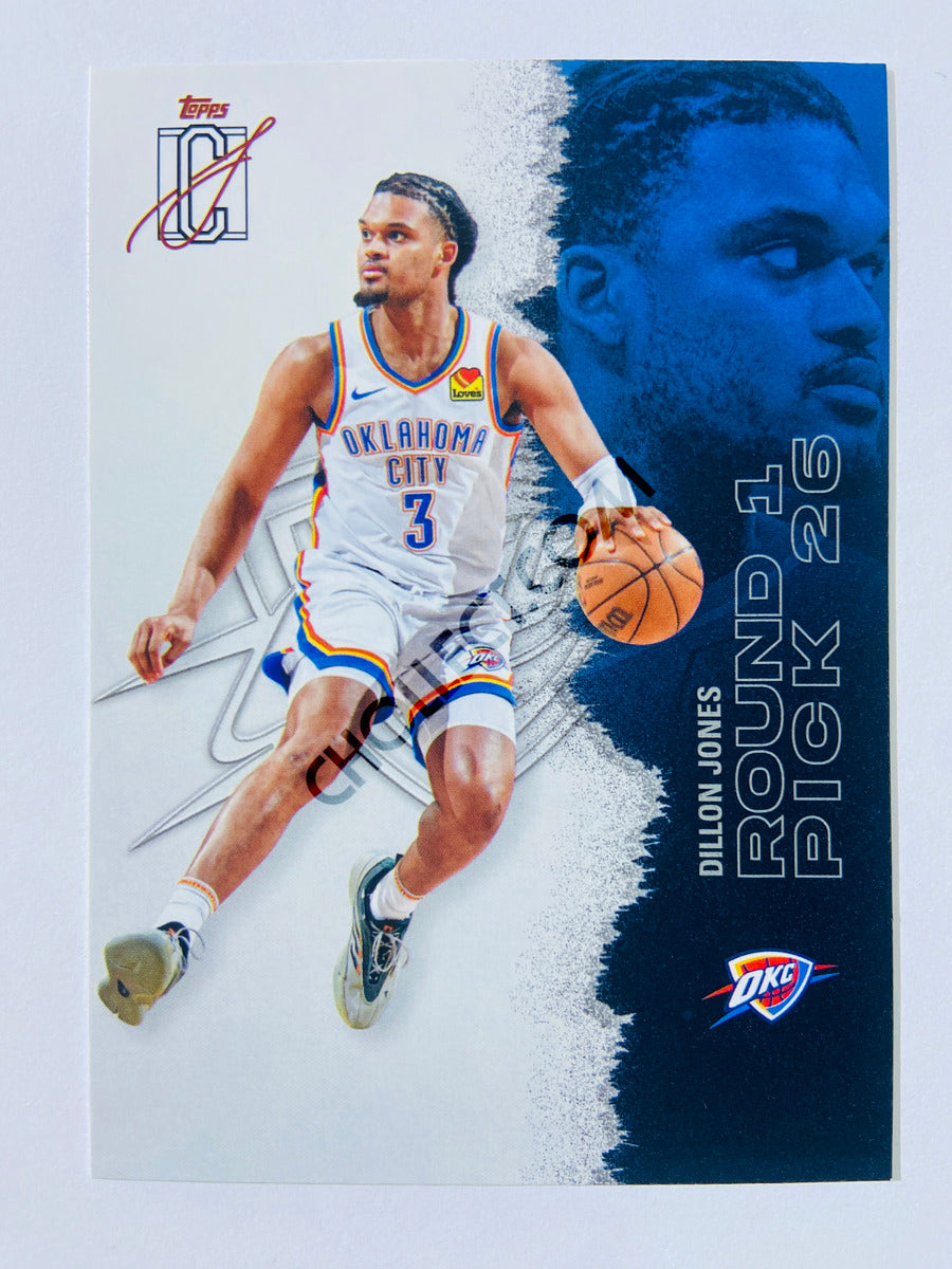 Dillon Jones - Oklahoma City Thunder 2025-26 Topps Signature Class #11