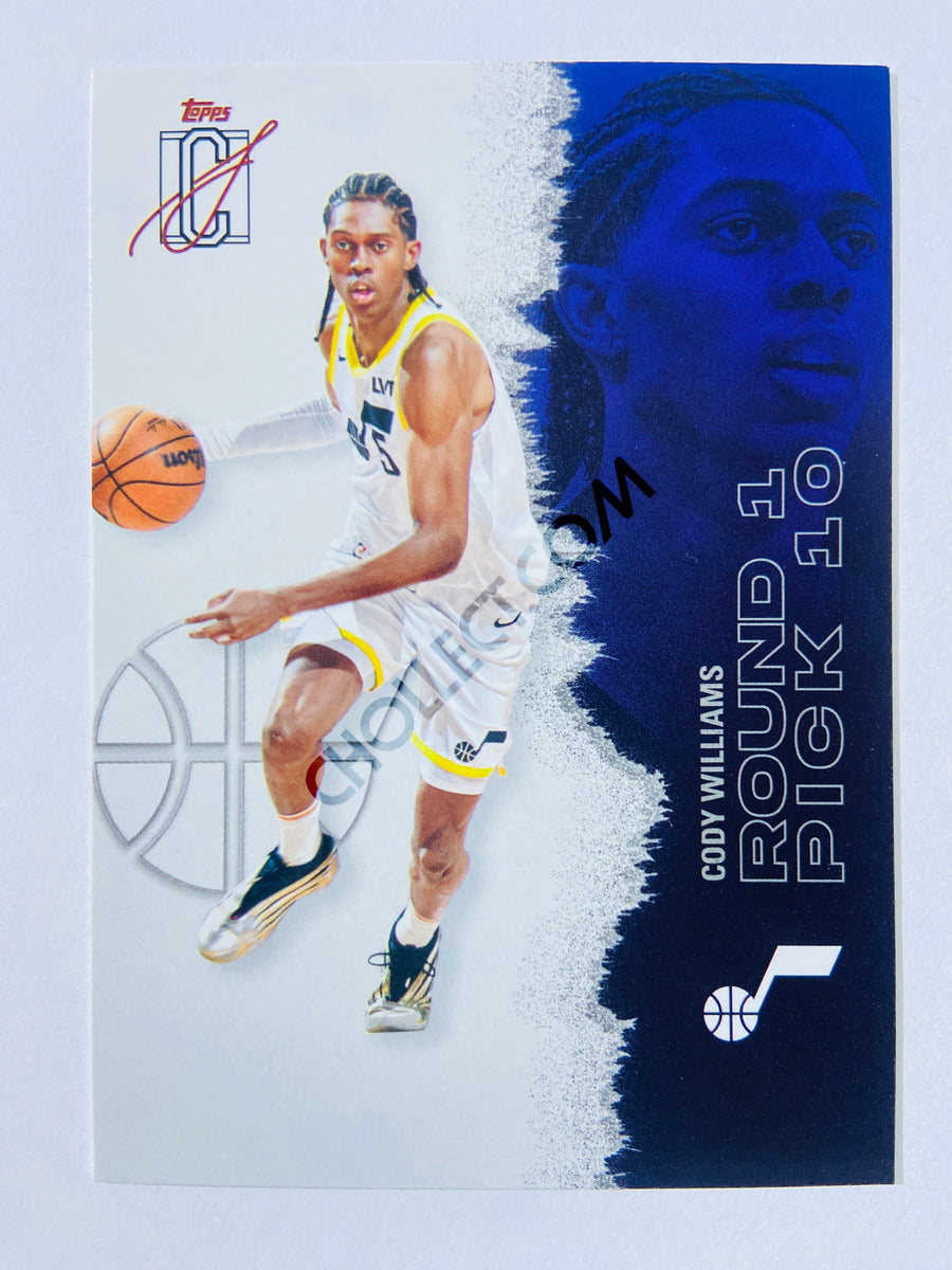 Cody Williams - Utah Jazz 2025-26 Topps Signature Class #17