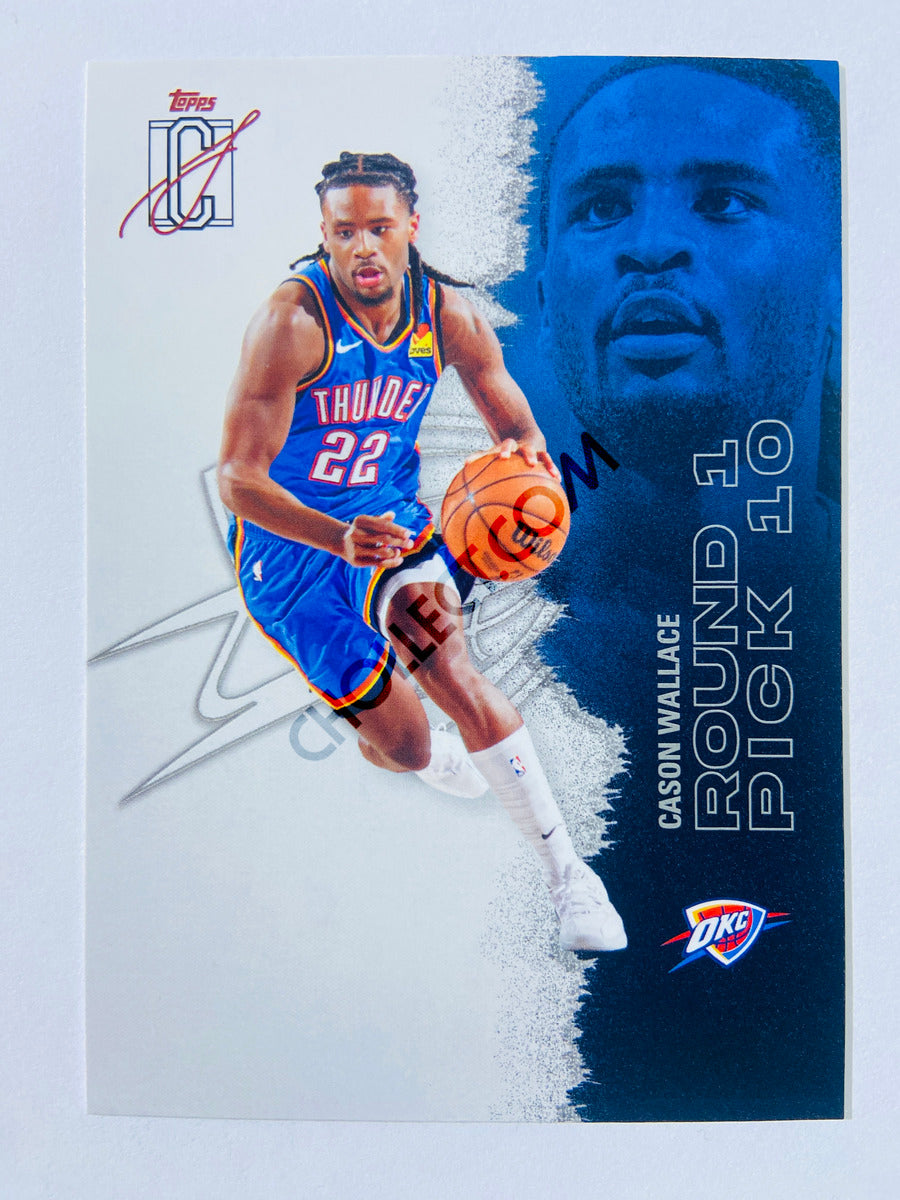 Cason Wallace - Oklahoma City Thunder 2025-26 Topps Signature Class #31