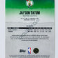Jayson Tatum - Boston Celtics 2025-26 Topps Signature Class #59