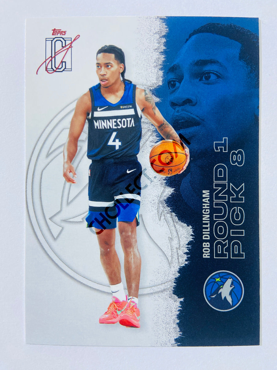 Rob Dillingham - Minnesota Timberwolves 2025-26 Topps Signature Class #60
