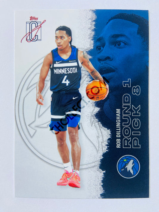 Rob Dillingham - Minnesota Timberwolves 2025-26 Topps Signature Class #60