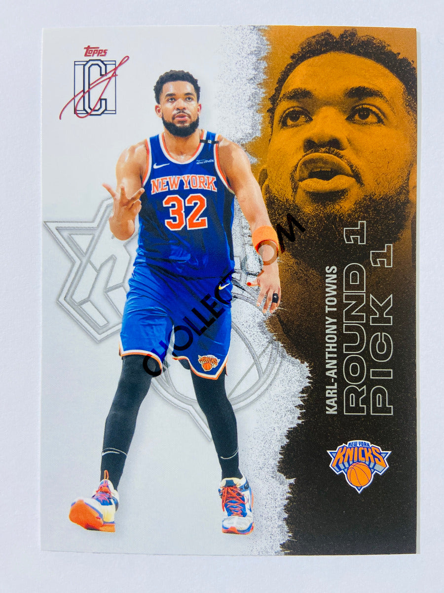 Karl-Anthony Towns - New York Knicks 2025-26 Topps Signature Class #63