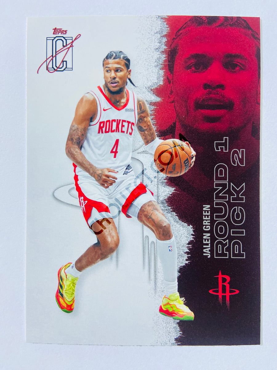 Jalen Green - Houston Rockets 2025-26 Topps Signature Class #67