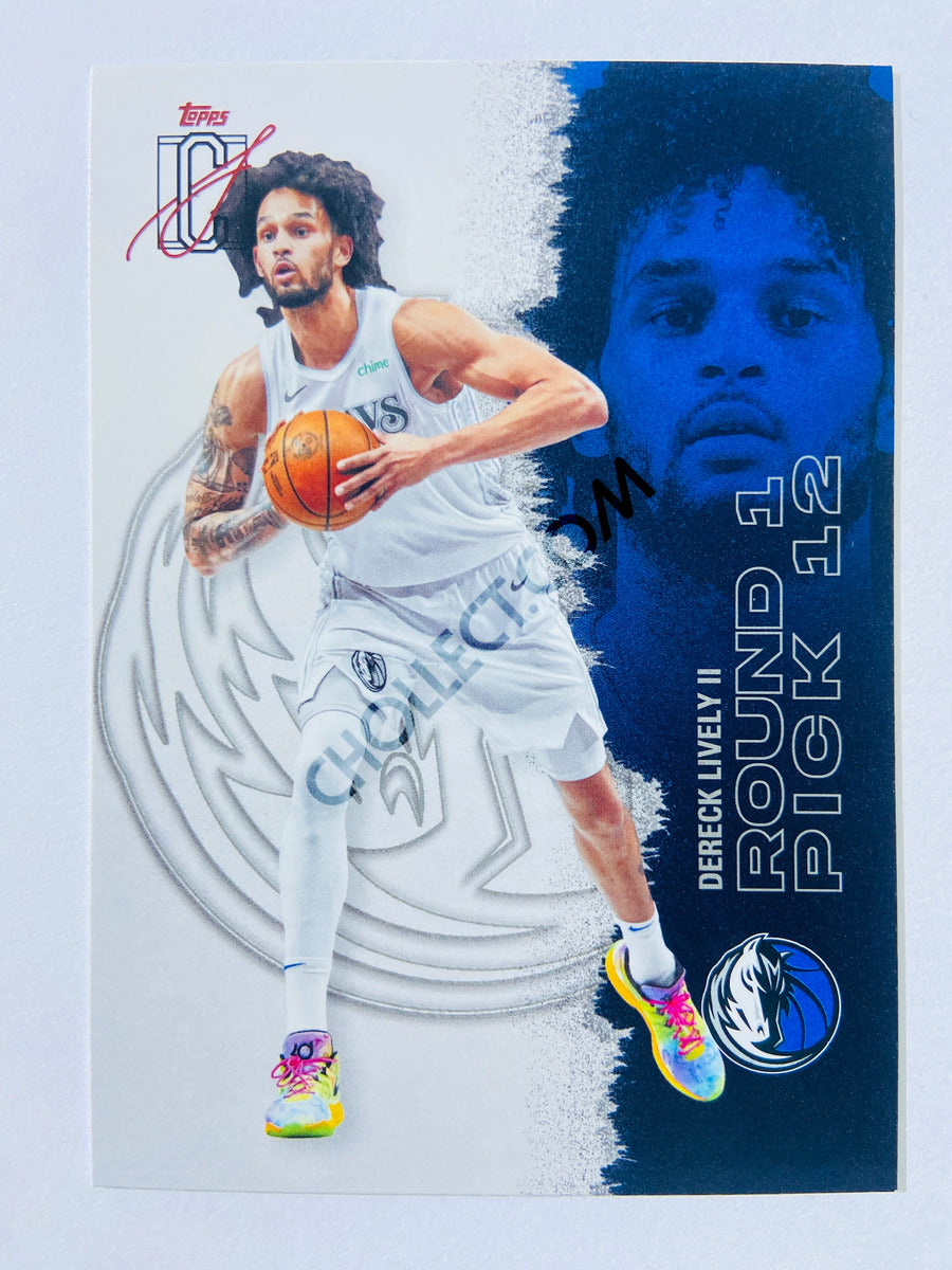 Dereck Lively II - Dallas Mavericks 2025-26 Topps Signature Class #86