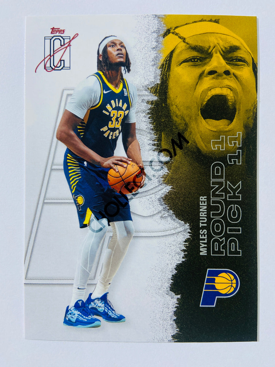 Myles Turner - Indiana Pacers 2025-26 Topps Signature Class #92