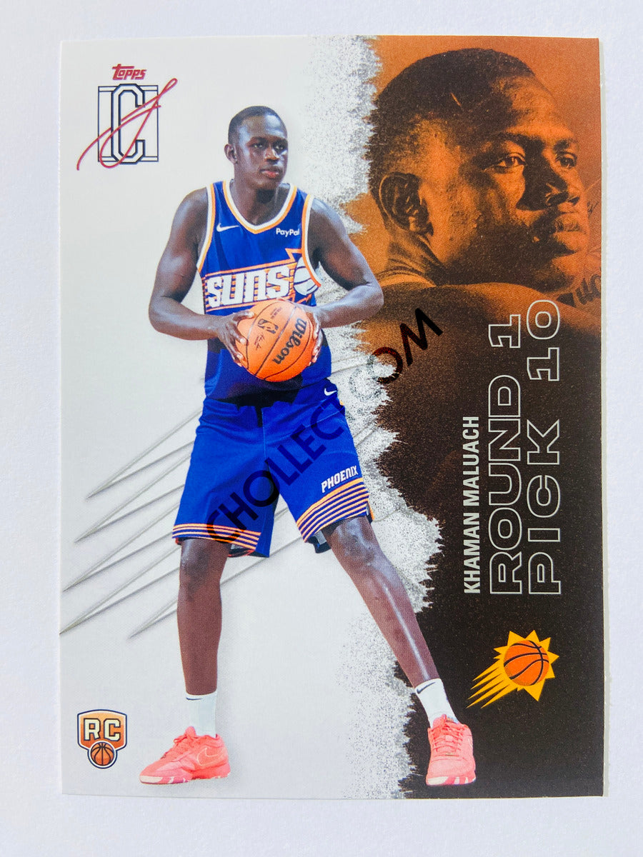 Khaman Maluach - Phoenix Suns 2025-26 Topps Signature Class RC Rookie #107