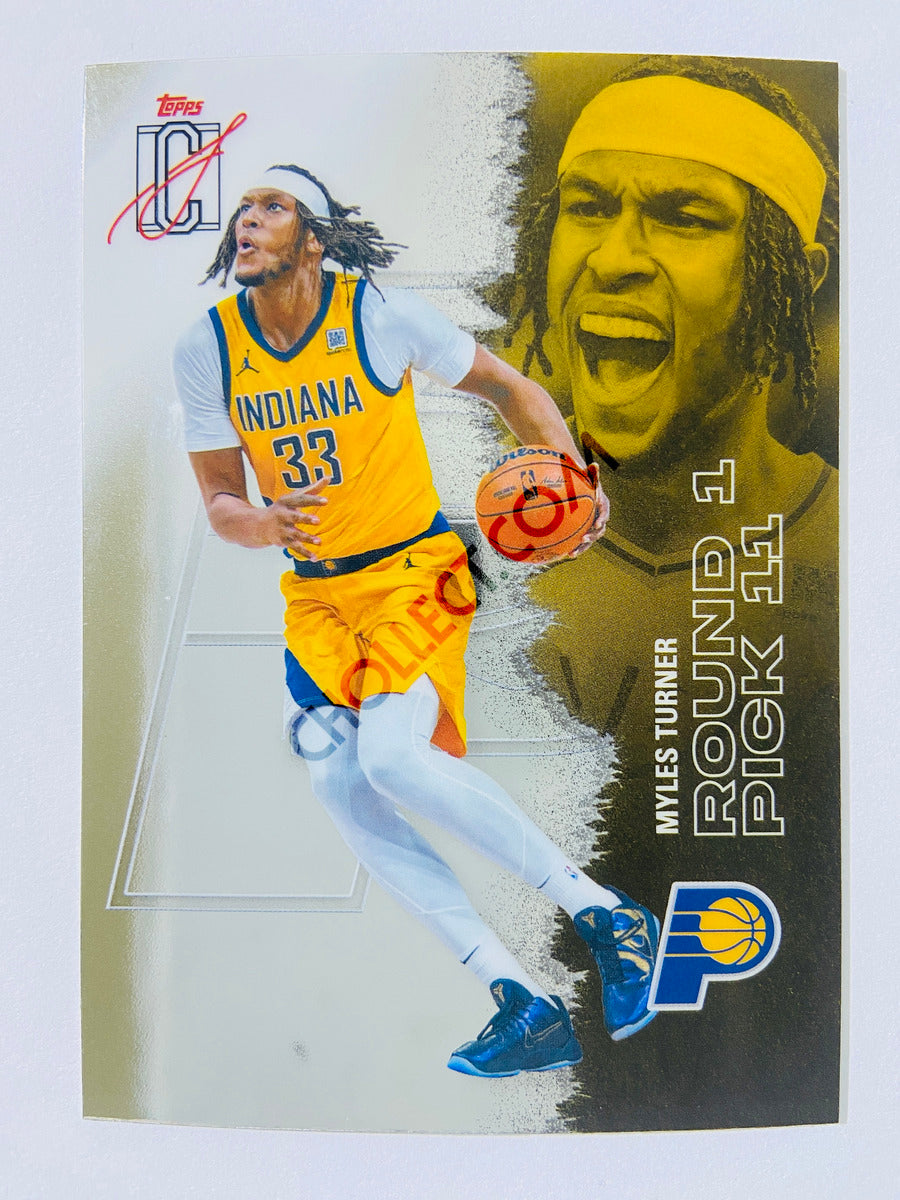 Myles Turner - Indiana Pacers 2025-26 Topps Signature Class Chrome Variation #92