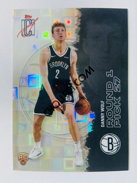 Danny Wolf - Brooklyn Nets 2025-26 Topps Signature Class Chrome Pandora RC Rookie #123