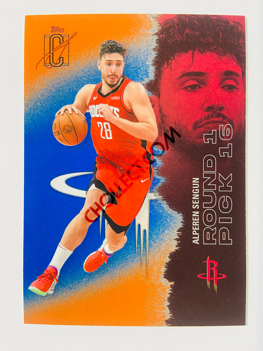 Alperen Sengun - Houston Rockets 2025-26 Topps Signature Class Blue & Orange #93