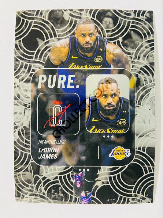 LeBron James - Los Angeles Lakers 2025-26 Topps Signature Class Pure. #PU-1