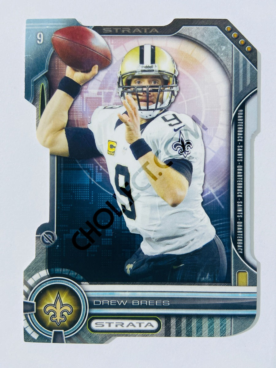 Drew Brees - New Orleans Saints 2014 Topps Strata Die Cut #QDC-DB