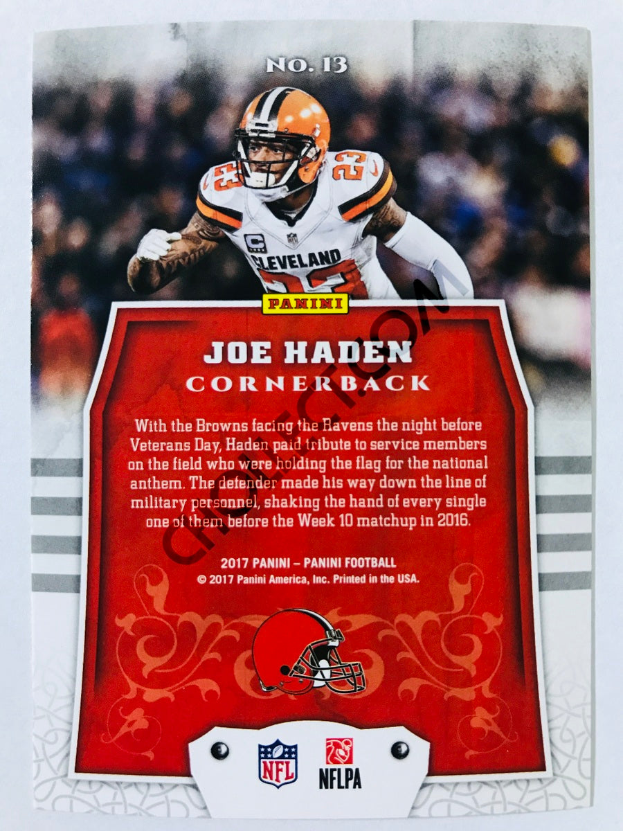 Joe Haden -  Cleveland Browns 2017 Panini Panini #13