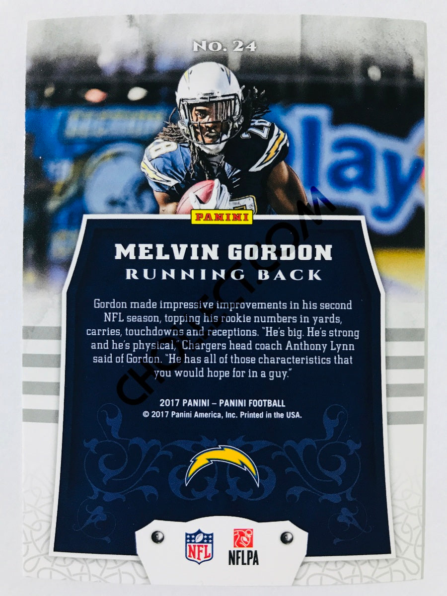 Melvin Gordon -  Los Angeles Chargers 2017 Panini Panini #24