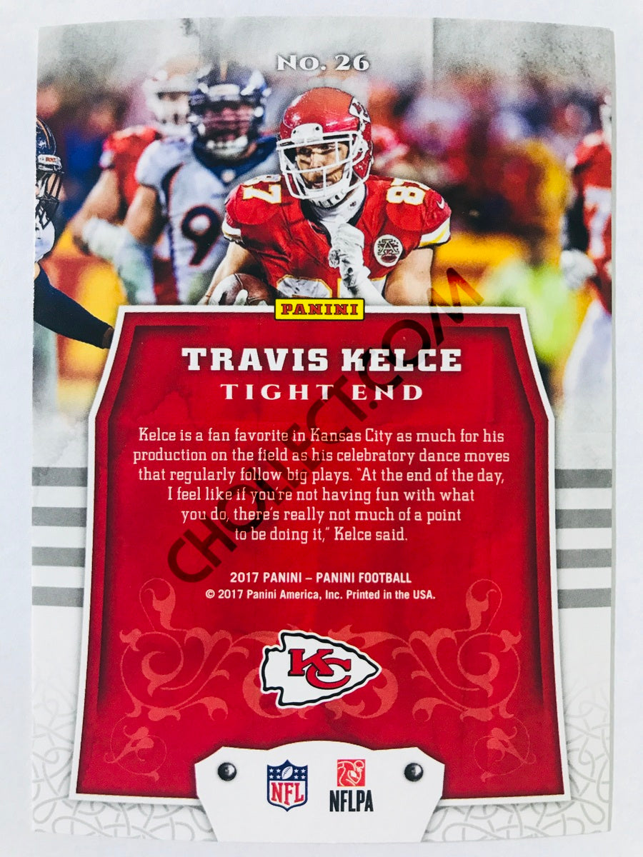 Travis Kelce -  Kansas City Chiefs 2017 Panini Panini #26