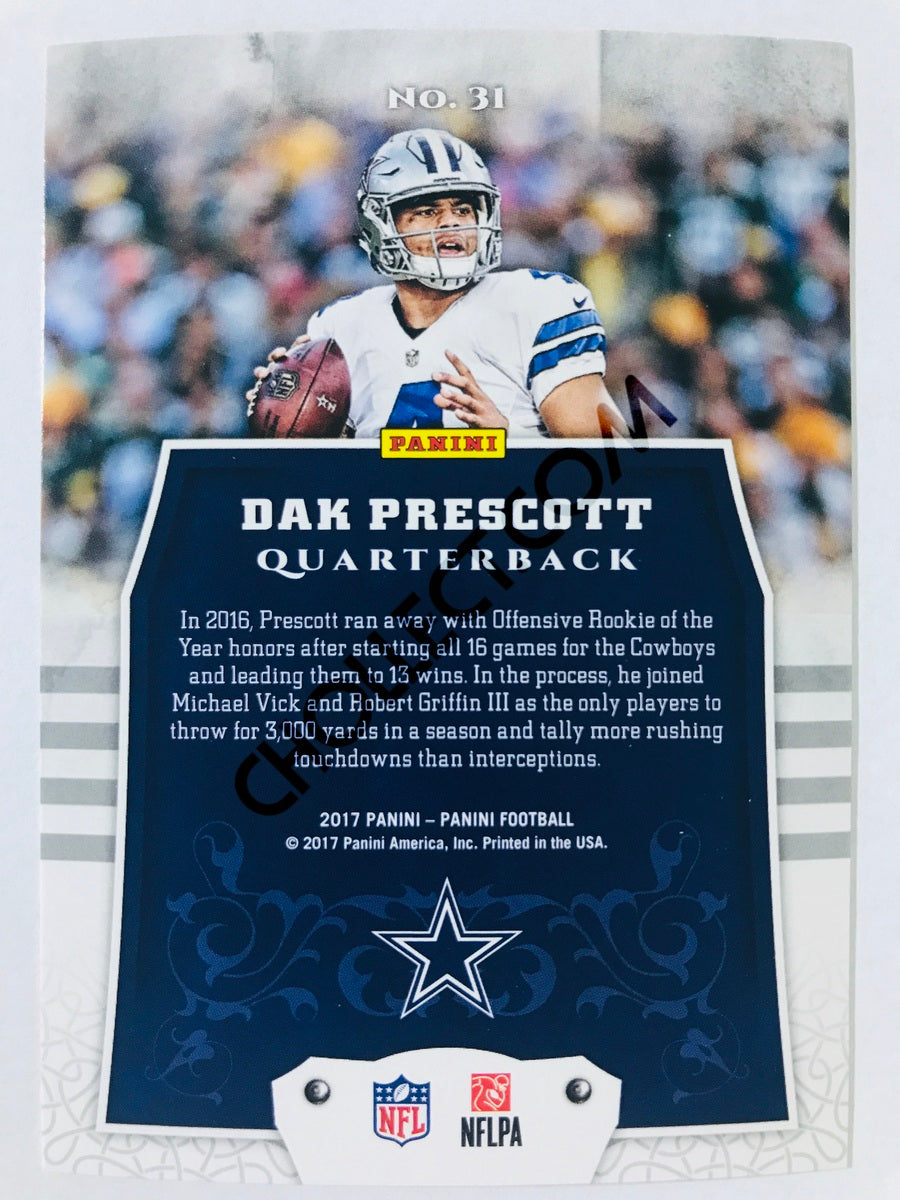 Dak Prescott -  Dallas Cowboys 2017 Panini Panini #31