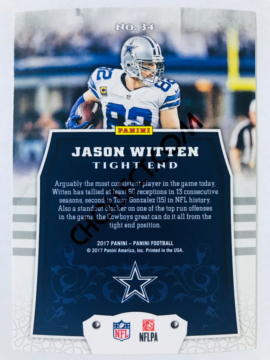 Jason Witten -  Dallas Cowboys 2017 Panini Panini #34