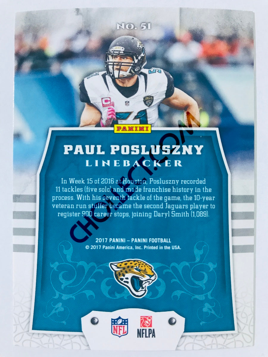 Paul Posluszny -  Jacksonville Jaguars 2017 Panini Panini #51