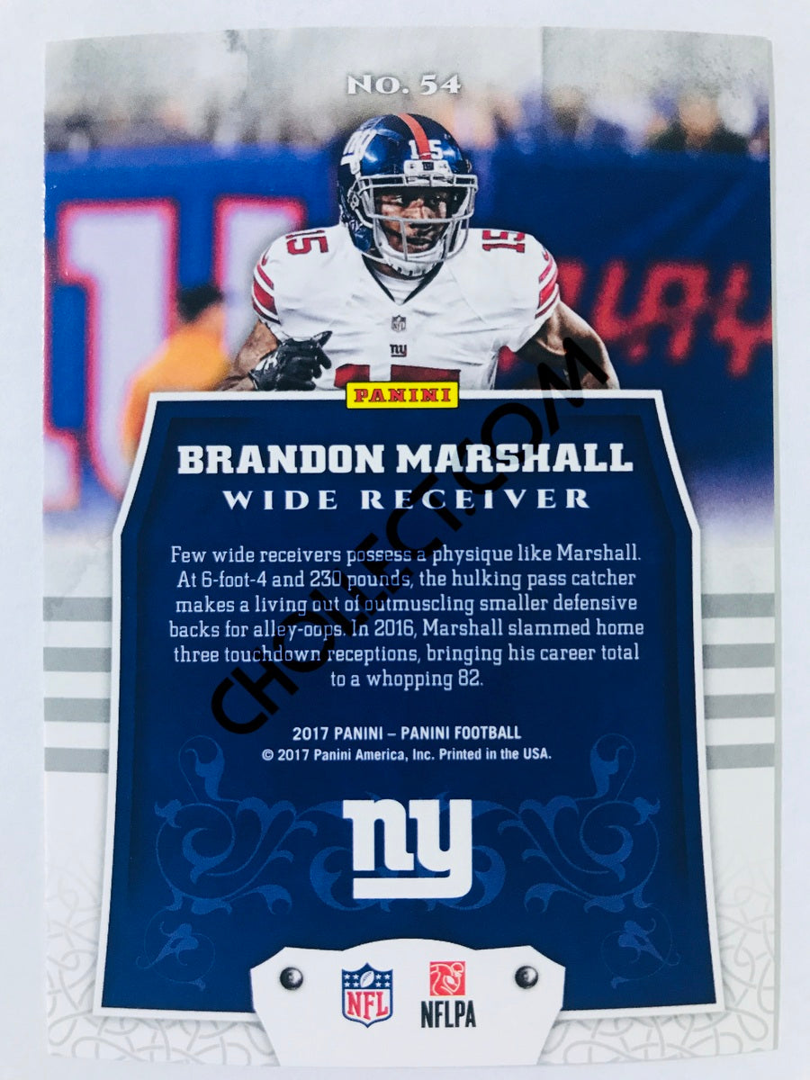 Brandon Marshall -  New York Giants 2017 Panini Panini #54