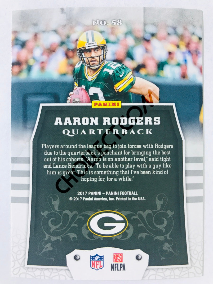 Aaron Rodgers -  Green Bay Packers 2017 Panini Panini #58