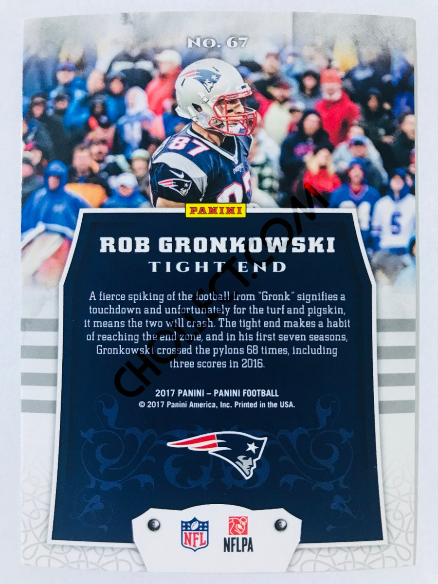 Rob Gronkowski -  New England Patriots 2017 Panini Panini #67