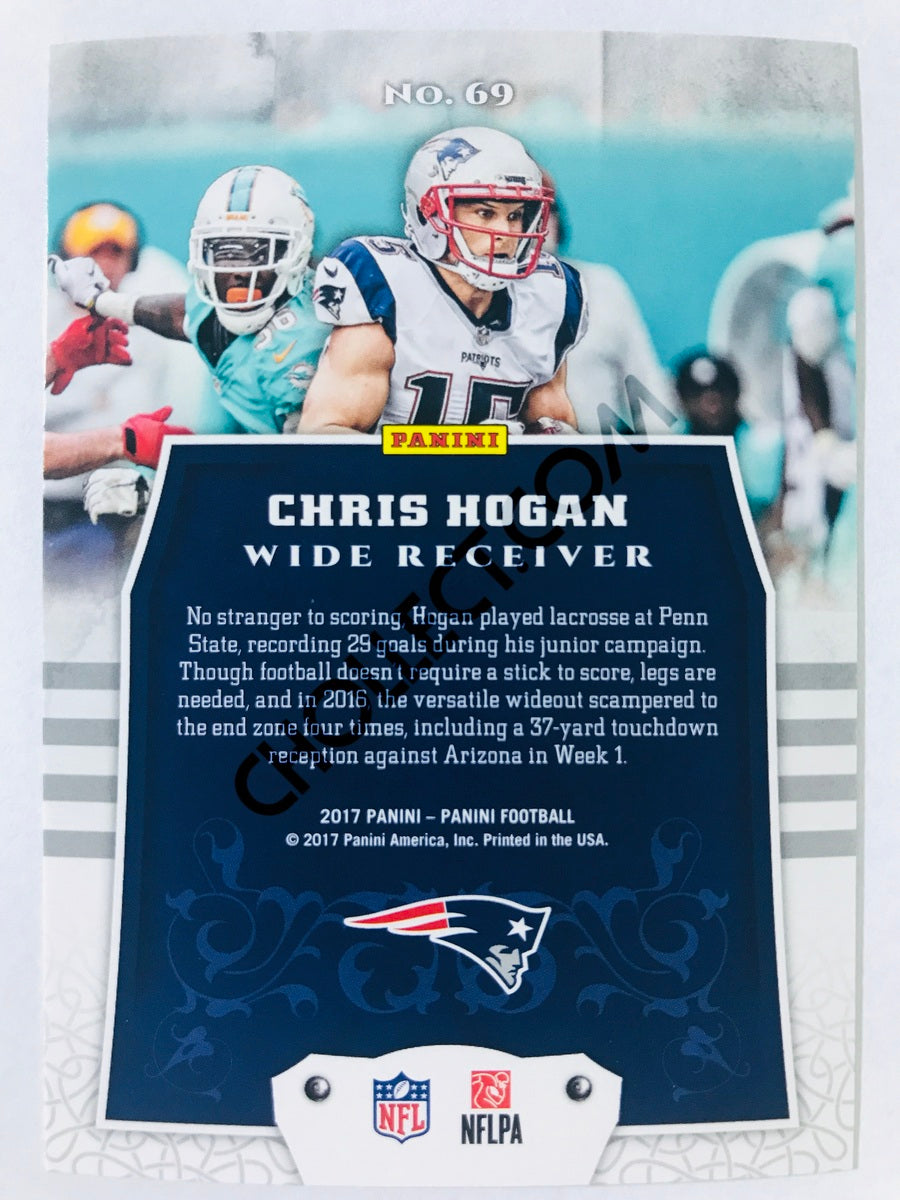 Chris Hogan -  New England Patriots 2017 Panini Panini #69